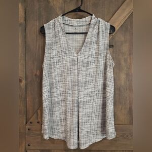 Worthington Sleeveless Blouse Size Large